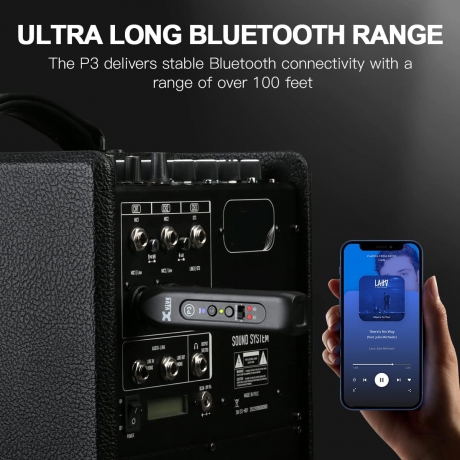 Xvive XV-P3D XLR Bağlantılı Stereo için Çift Bluetooth Adaptörü<br>Fotoğraf: 3/6