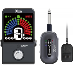 Xvive XV-P58 Akort Aletli Receiver Pedallı 5.8GHZ Kablosuz Gitar Bağlantı Sis...