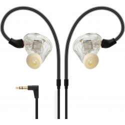Xvive XV-T9 Çift Balanslı Sürücülü In-ear Monitör Kulaklık - Siyah
