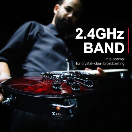 Xvive XV-U2 Kablosuz Gitar Bağlantı Sistemi - Karbon<br>Fotoğraf: 3/6