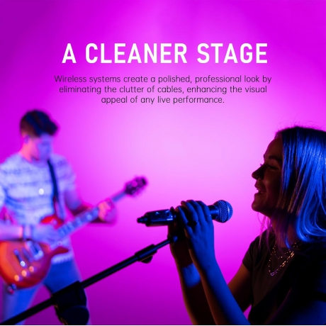 Xvive XV-U3 Mikrofonlar için Kablosuz Bağlantı Sistemi<br>Fotoğraf: 5/8