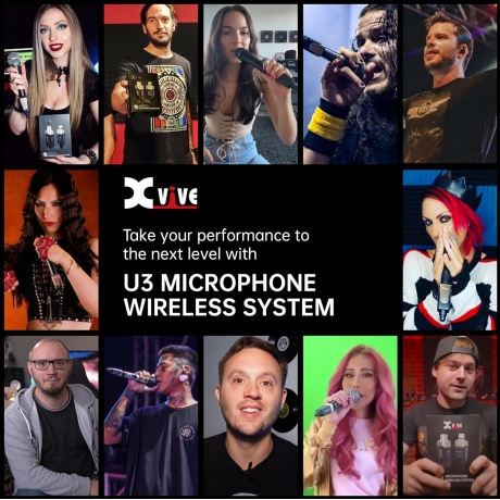 Xvive XV-U3 Mikrofonlar için Kablosuz Bağlantı Sistemi<br>Fotoğraf: 6/8