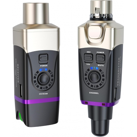 Xvive XV-U35C Kondenser Mikrofonlar için 5.8Ghz Kablosuz Bağlantı Sistemi<br>Fotoğraf: 1/9