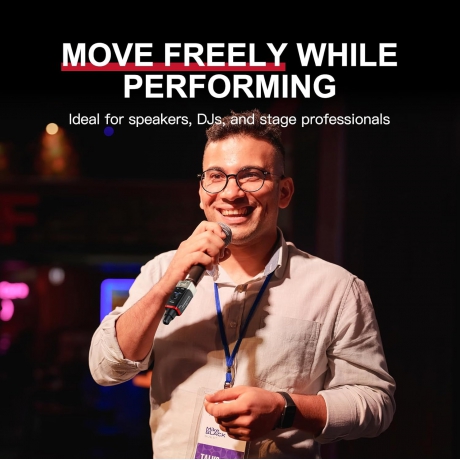 Xvive XV-U35D Kablosuz Mikrofon Sistemi - Çift Mikrofon için Set<br>Fotoğraf: 6/7