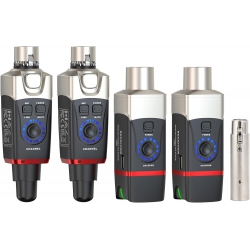 Xvive XV-U35D Kablosuz Mikrofon Sistemi - Çift Mikrofon için Set