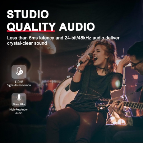 Xvive XV-U35R 5.8Ghz Kablosuz Mikrofon Sistemi - Sadece Alıcı<br>Fotoğraf: 5/6