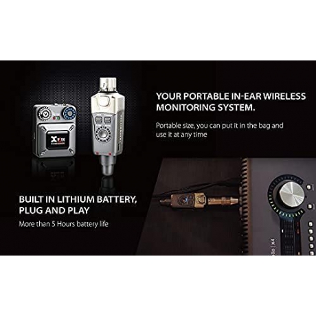 Xvive XV-U4 Kablosuz in-ear Monitör Sistemi<br>Fotoğraf: 4/7