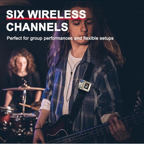 Xvive XV-U45R Kablosuz In-Ear Monitor Sistemi için Sadece Alıcı<br>Fotoğraf: 5/6