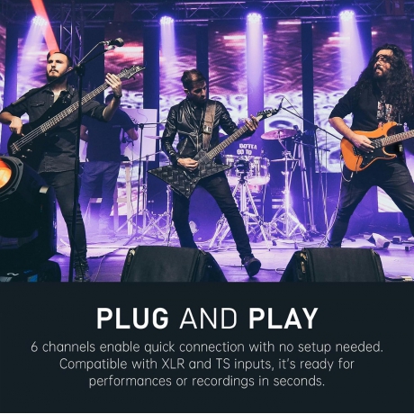 Xvive XV-U45R2 2 Alıcı + 1 Vericili Kablosuz In-Ear Monitör Sistemi<br>Fotoğraf: 5/5