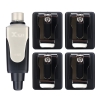 Xvive XV-U45R4 4 Alıcı + 1 Vericili Kablosuz In-Ear Monitör Sistemi (Siyah), Fotoğraf: 2/9
