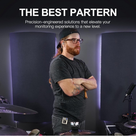 Xvive XV-U45T9 Kablosuz In-Ear Monitör Sistemi + Monitör Kulaklık içerikli Set<br>Fotoğraf: 2/6