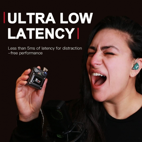 Xvive XV-U4R4 1 Verici + 4 Alıcılı Kablosuz In-ear Monitör Sistemi<br>Fotoğraf: 5/6