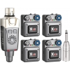 Xvive XV-U4R4 1 Verici + 4 Alıcılı Kablosuz In-ear Monitör Sistemi<br>Fotoğraf: 1/6