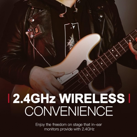 Xvive XV-U4R4 1 Verici + 4 Alıcılı Kablosuz In-ear Monitör Sistemi<br>Fotoğraf: 3/6