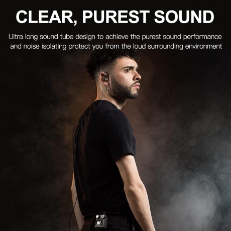 Xvive XV-U4T9 U4 Kablosuz In-ear Monitör Sistemi + T9 Monitör Kulaklık Seti<br>Fotoğraf: 4/6