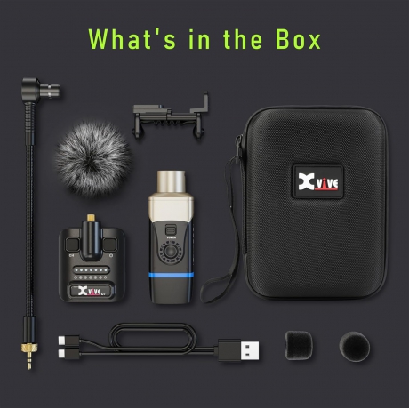 Xvive XV-U9 Yaylı Çalgılar için Kablosuz Bağlantı Sistemi<br>Fotoğraf: 6/6