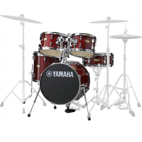 Yamaha 16BD Compact Drum Shell Pack Junior Kit CR Akustik Davul (Cranberry Red)<br>Fotoğraf: 1/1