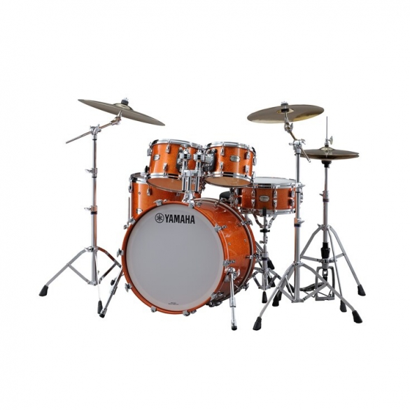 Yamaha Absolute Hybrid 20" Akçaağaç Akustik Davul (Orange Sparkle), Fotoğraf: 1/1
