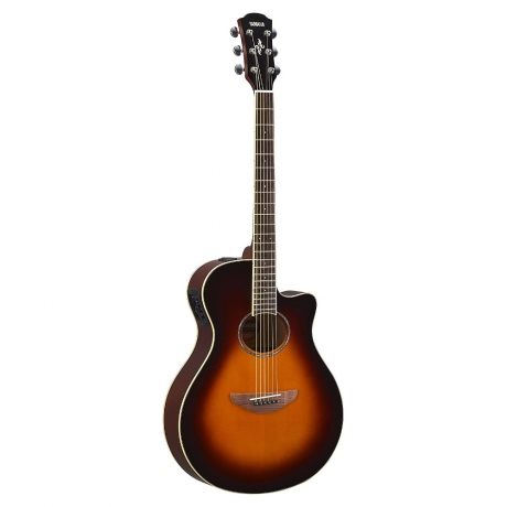 Yamaha APX600 Thin-Line Cutaway Elektro Akustik Gitar (Old Violin Sunburst)<br>Fotoğraf: 1/5