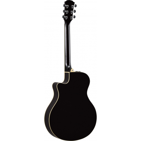 Yamaha APX600BL Thin-Line Cutaway Elektro Akustik Gitar (Siyah)<br>Fotoğraf: 2/2