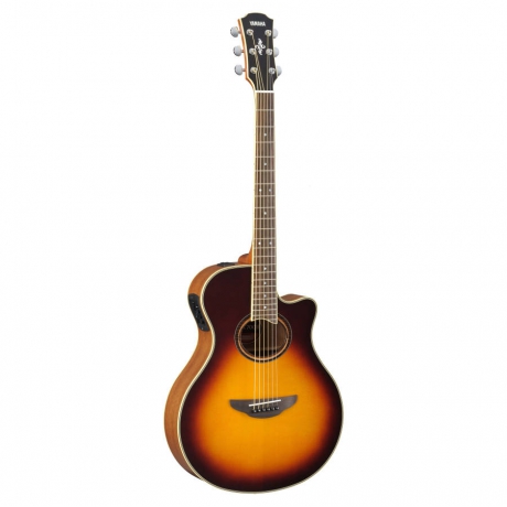 Yamaha APX700 Elektro Akustik Gitar (Brown Sunburst)<br>Fotoğraf: 1/1