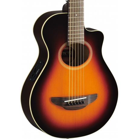 Yamaha APXT2 OVS 3/4 Elektro Akustik Gitar – Old Violin Sunburst <br>Fotoğraf: 2/4