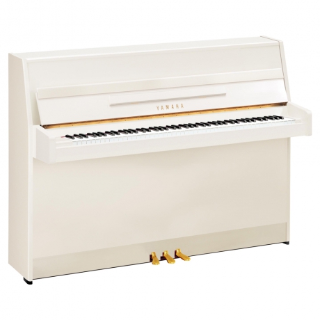 Yamaha B1 Akustik Duvar Piyanosu (Parlak Beyaz)<br>Fotoğraf: 1/4