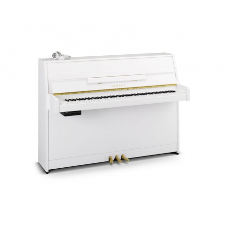 Yamaha B1 SC3PWH Silent Akustik Duvar Piyanosu (Parlak Beyaz)<br>Fotoğraf: 1/1