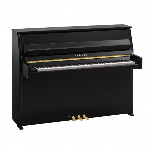 Yamaha B10 Upright Akustik Piyano (Parlak Siyah), Fotoğraf: 1/3