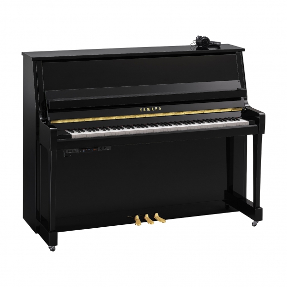 Yamaha B20 SC3 Silent Akustik Duvar Piyano (Parlak Siyah), Fotoğraf: 1/3