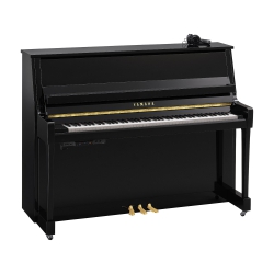 Yamaha B20 SC3 Silent Akustik Duvar Piyano (Parlak Siyah)