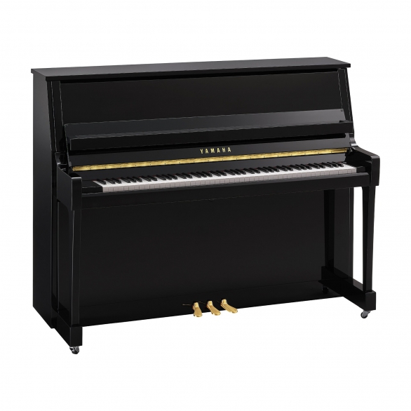 Yamaha B20 Upright Akustik Piyano (Parlak Siyah), Fotoğraf: 1/1
