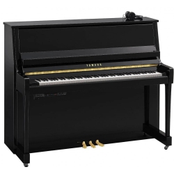 Yamaha B30 SC3PE Silent Akustik Duvar Piyanosu (Parlak Siyah)