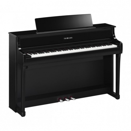 Yamaha Clavinova CLP875PE Dijital Piyano (Parlak Siyah)<br>Fotoğraf: 1/3