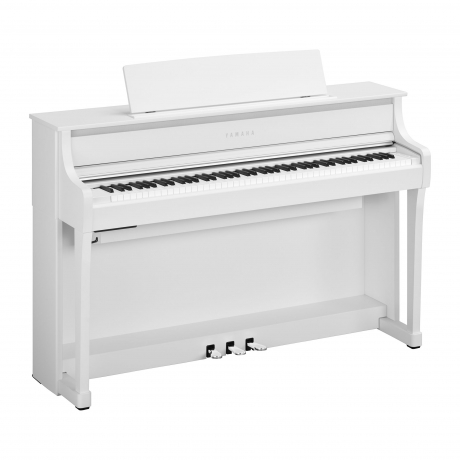 Yamaha Clavinova CLP875WH Dijital Piyano (Beyaz)<br>Fotoğraf: 1/2