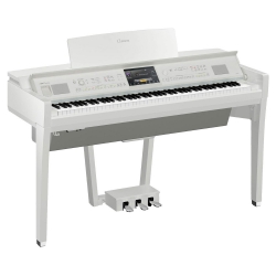 Yamaha Clavinova CVP-809 Dijital Konsol Piyano (Beyaz)