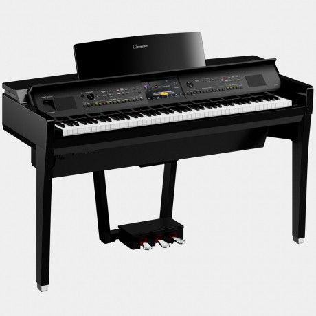 Yamaha Clavinova CVP-809 Dijital Konsol Piyano (Parlak Siyah)<br>Fotoğraf: 1/2