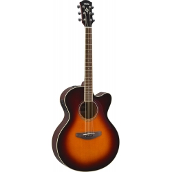 Yamaha CPX600 Medium Jumbo Elektro Akustik Gitar (Old Violin Sunburst)