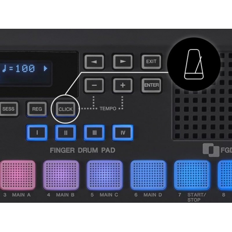 Yamaha FGDP-50 Finger Drum Pad Controller<br>Fotoğraf: 6/8