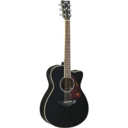Yamaha FSX730SC Elektro Akustik Gitar (Black)