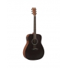 Yamaha FX400SB Elektro Akustik Gitar (Smoky Black)<br>Fotoğraf: 1/3