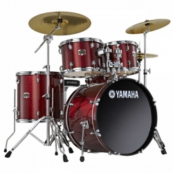 Yamaha Gigmaker Akustik Davul Seti- Burgundy Glitter