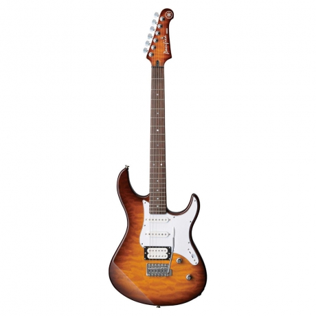 Yamaha Pacifica 212VQM Elektro Gitar (Brown Sunburst)<br>Fotoğraf: 1/2
