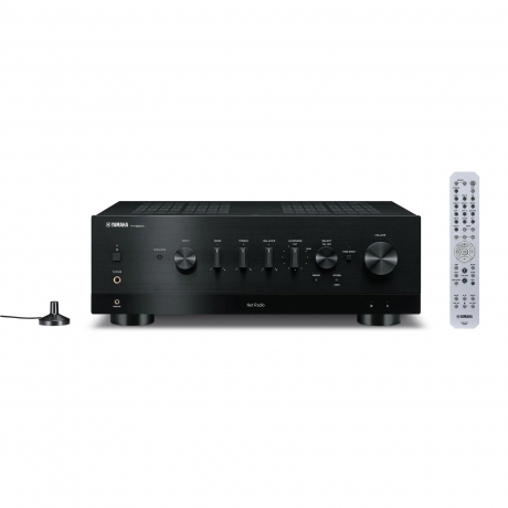 Yamaha R-N800A Musiccast Network Stereo Receiver Amfi (Siyah)<br>Fotoğraf: 1/3