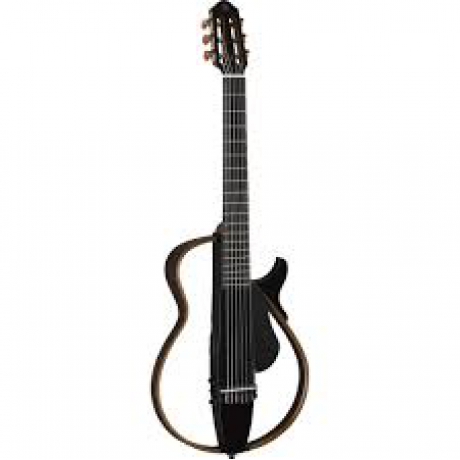 Yamaha SLG200NTBL Silent Klasik Gitar (Trans Black)<br>Fotoğraf: 1/2