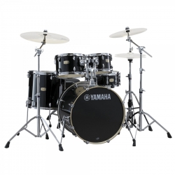 Yamaha Stage Custom Birch 20" Akustik Davul Seti (Raven Black)