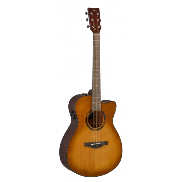 Yamaha TAS1C TransAcoustic Akustik Gitar (Sunburst), Fotoğraf: 1/3