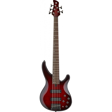 Yamaha TRBX605FM Bas Gitar (Translucent Dark Red Burst)<br>Fotoğraf: 1/1
