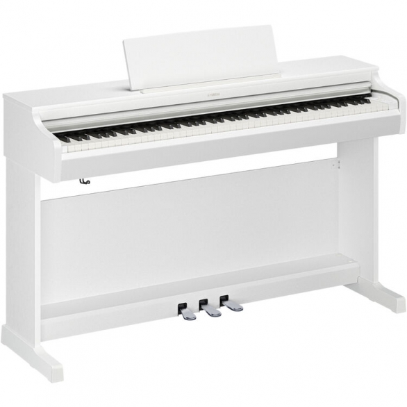 Yamaha YDP-166 WH Dijital Piyano (Beyaz), Fotoğraf: 1/4