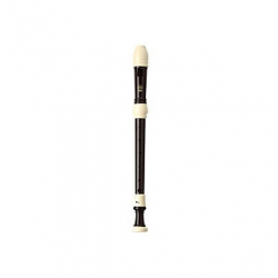 Yamaha YRA38 barok Sistem Blok Flüt (Siyah Beyaz)